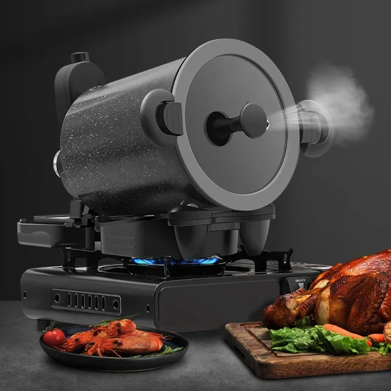Home Cooking Robot - 220v Upgrade Kitchen Robot Cooker Automatic