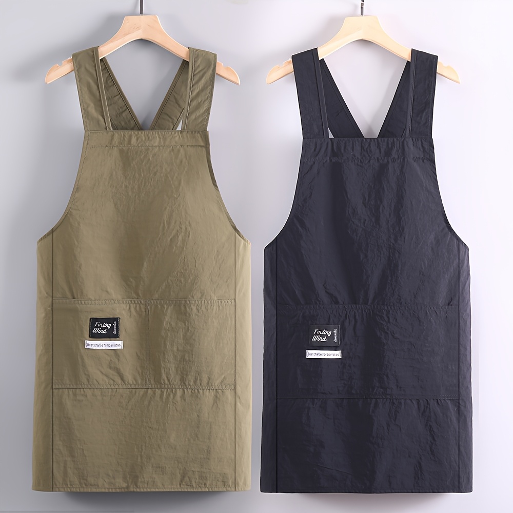 Home Cooking Work - Newer Cross-Body Sleeveless Apron Easy Home