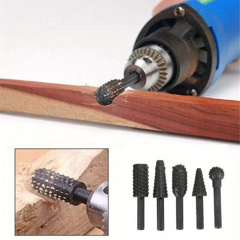 Wok Carbon Steel - 1/4'' 5PCS Drill Bit Set Cutting