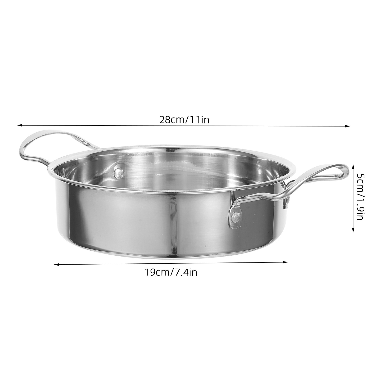 7.5 Inch Stainless Steel Paell - Home Cooking Meal review and price
