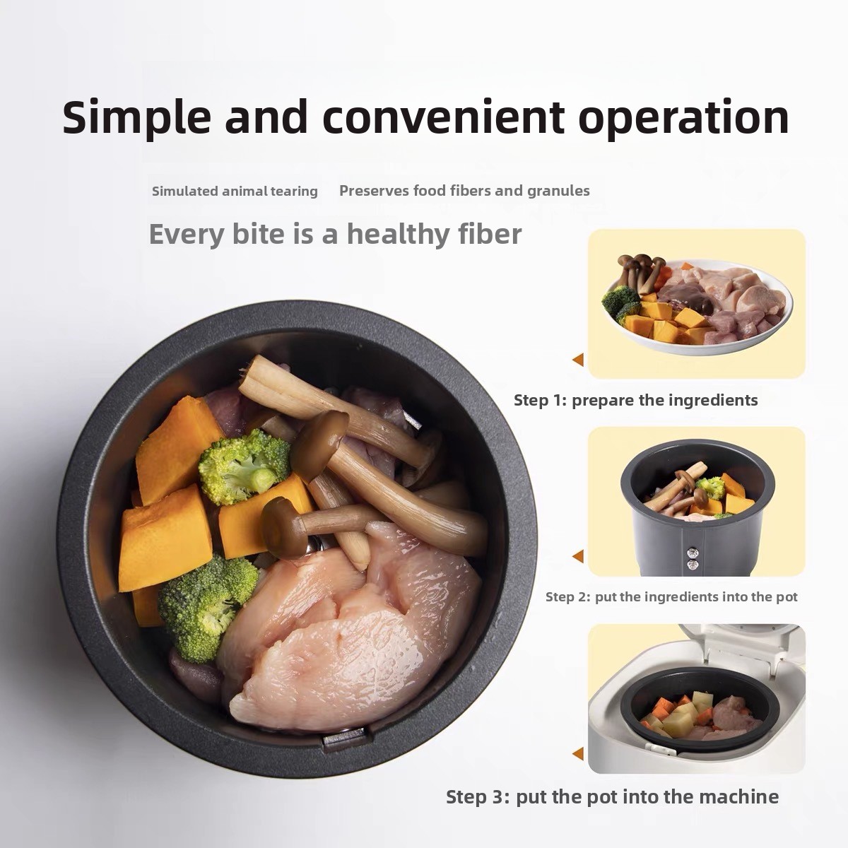 Pet cooking machine Home fresh - Home Cooking Dog Food review and price