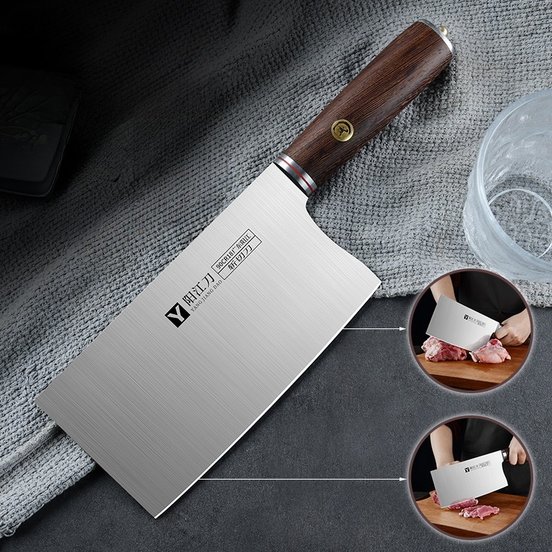 High-end Chinese Kitchen Knife - Wok Carbon Steel review and price