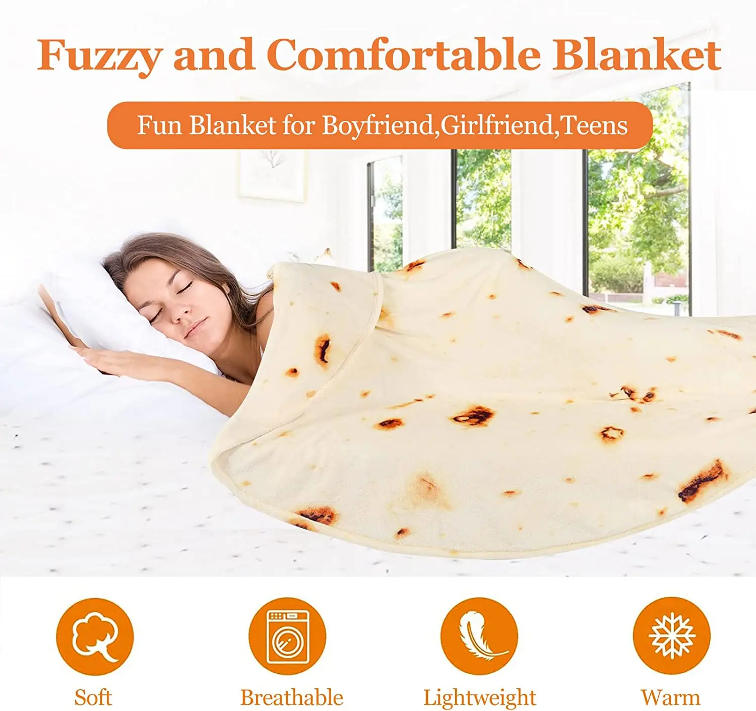 Super Soft Warm Flannel Burrit - Tortilla Warmer Cloth review and price