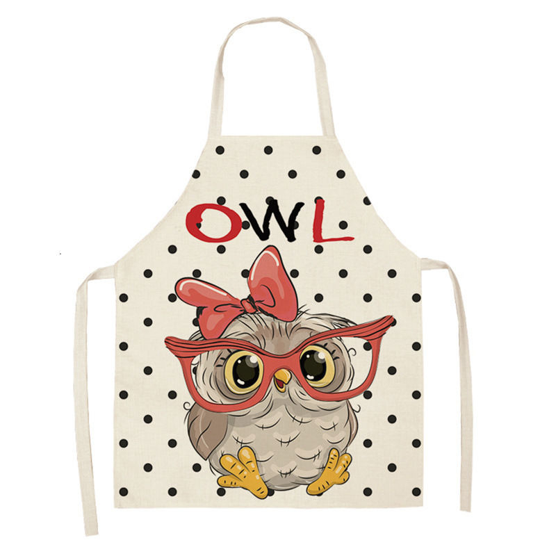 Owl Sleeveless Chef Apron Line - Home Cooking Chef review and price