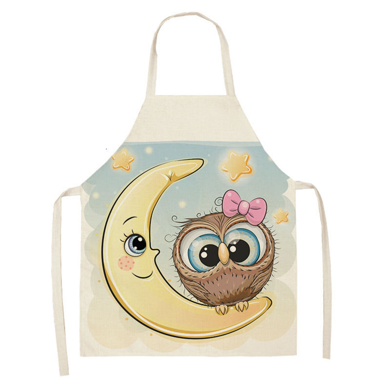 Owl Sleeveless Chef Apron Line - Home Cooking Chef review and price