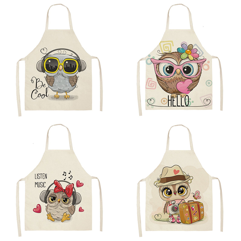 Owl Sleeveless Chef Apron Line - Home Cooking Chef review and price