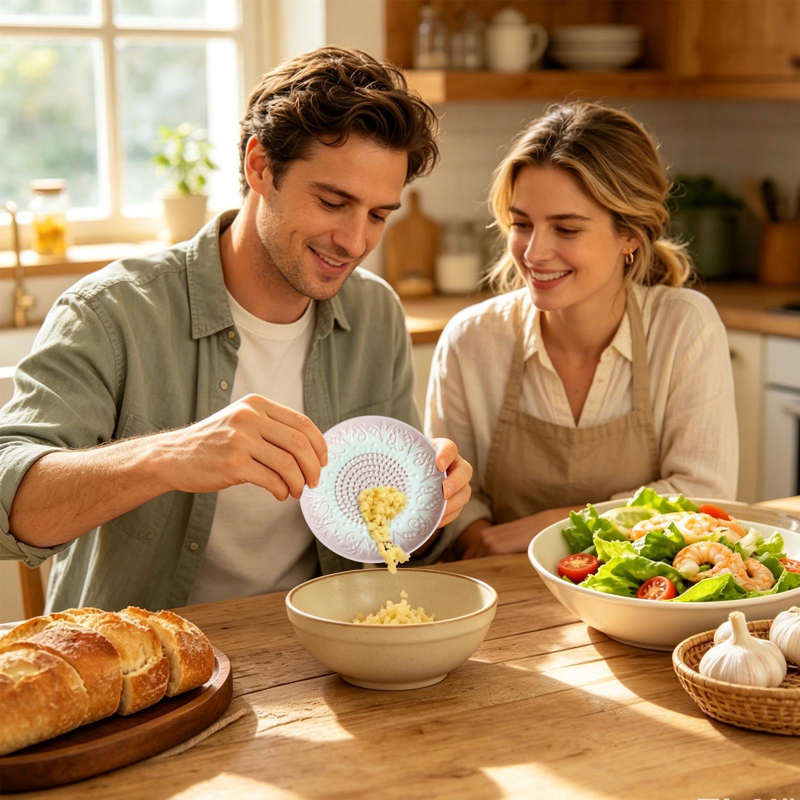 Garlic Grater Plate Embossed K - Home Cooking Meal review and price
