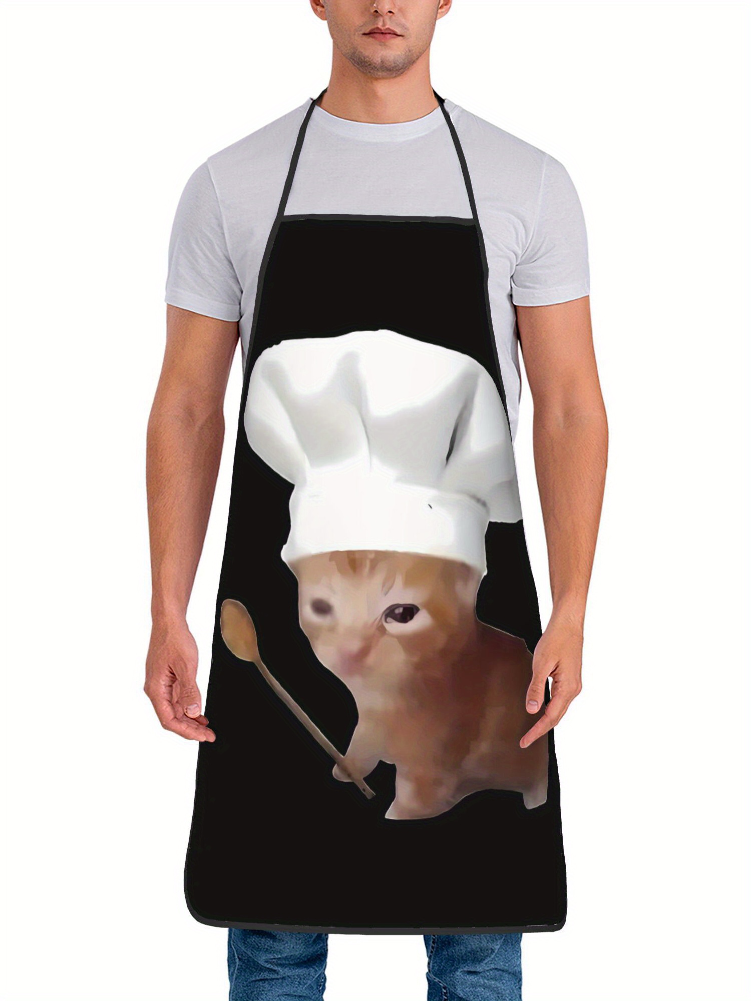 Funny Chef Crying Cat Apron Ki - Home Cooking Chef review and price