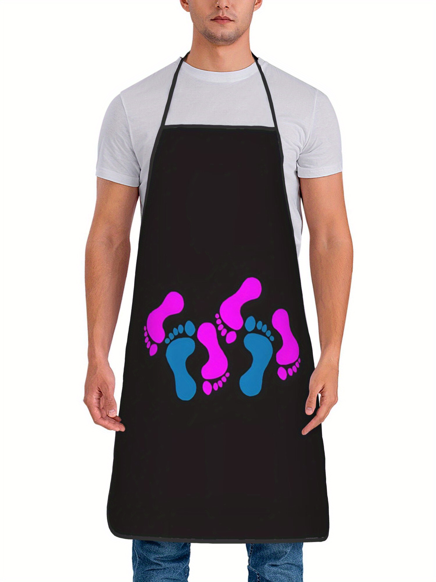 Baby Feet Kitchen Apron Pink B - Home Cooking Chef review and price