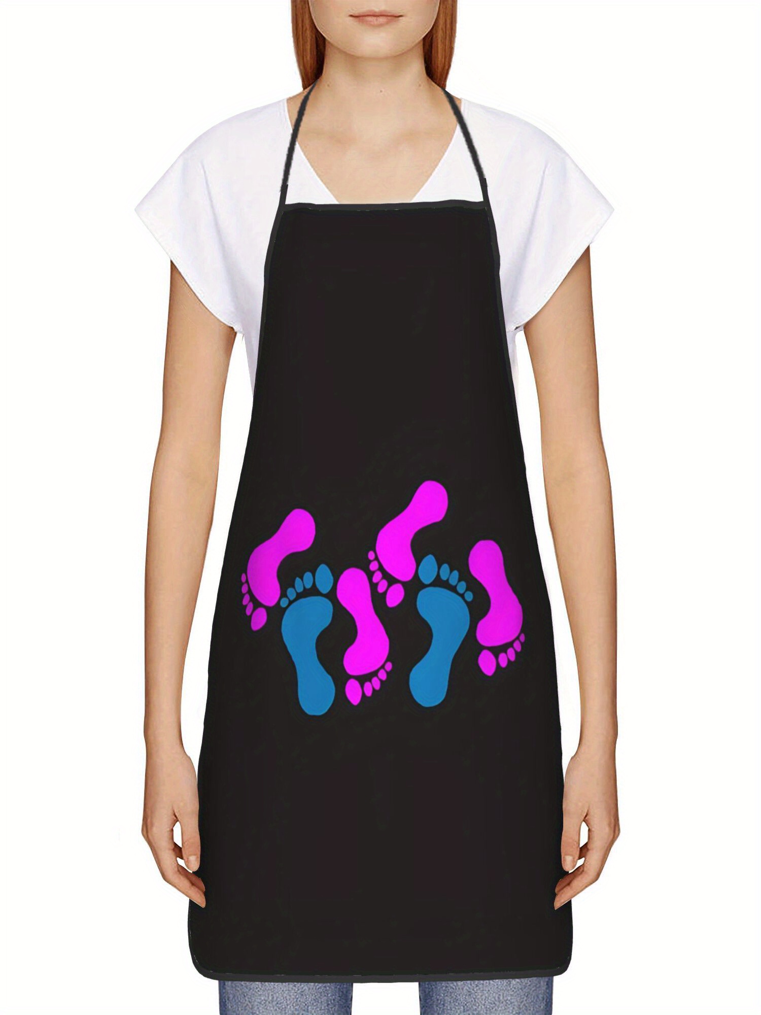 Baby Feet Kitchen Apron Pink B - Home Cooking Chef review and price