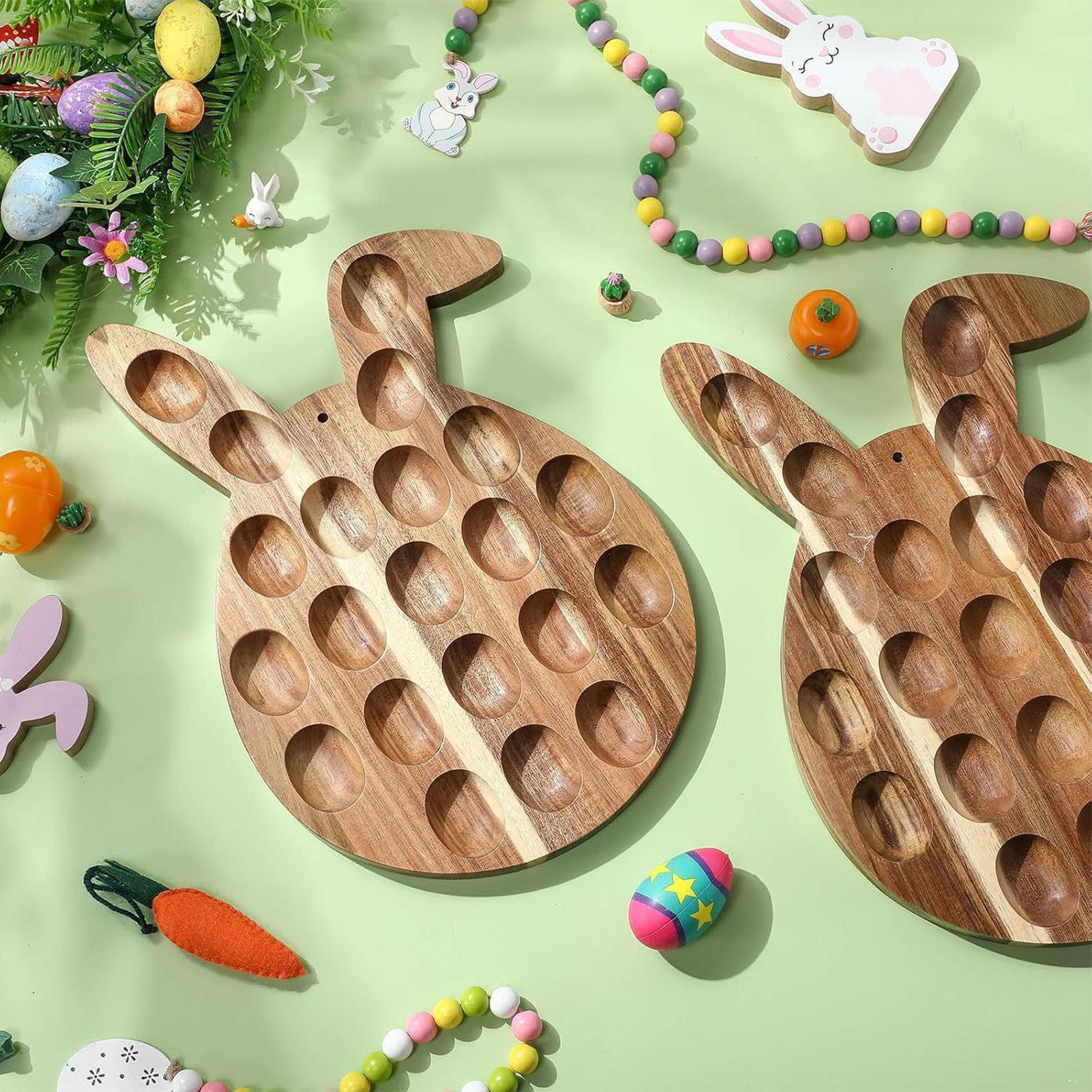 Easter Deviled Egg Platter 21- - Home Cooking Host review and price