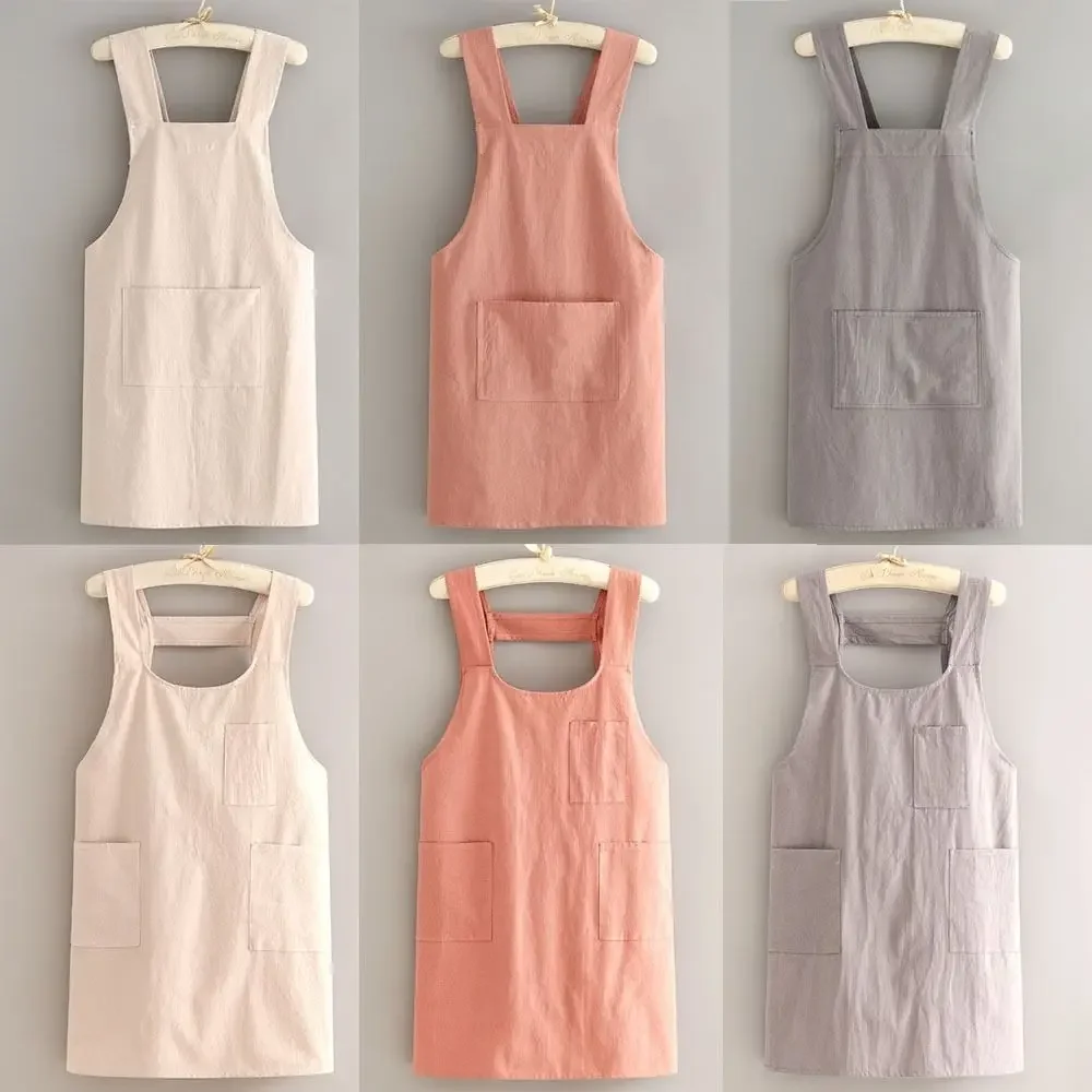 Cotton Kitchen Aprons Cooking  - Home Cooking Work review and price