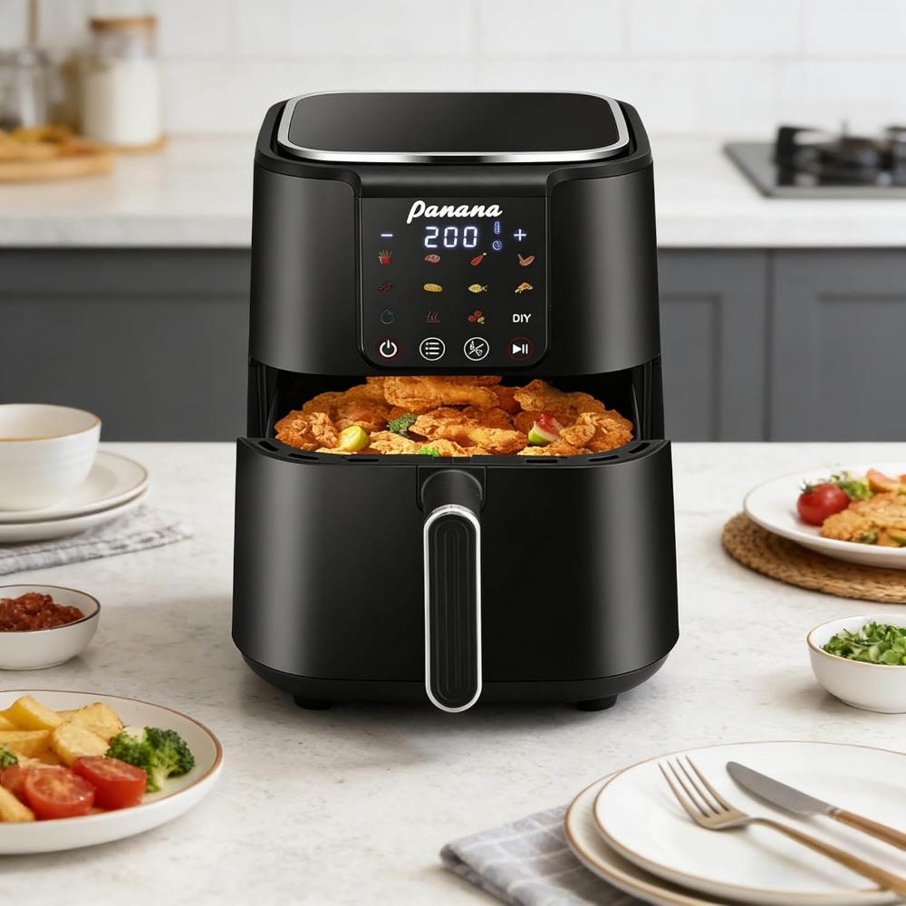 Large 6Qt Oil Free Airfryer Ov - Home Cooking Meal review and price