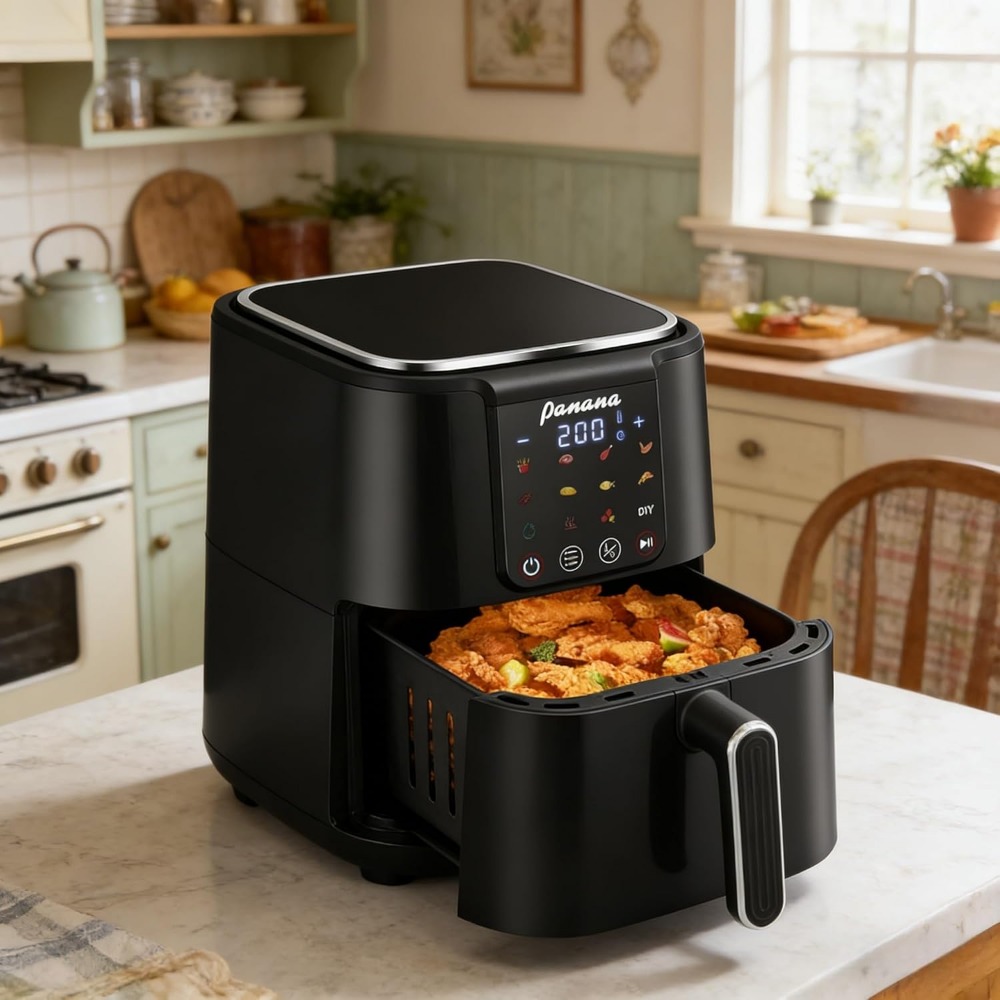 Large 6Qt Oil Free Airfryer Ov - Home Cooking Meal review and price