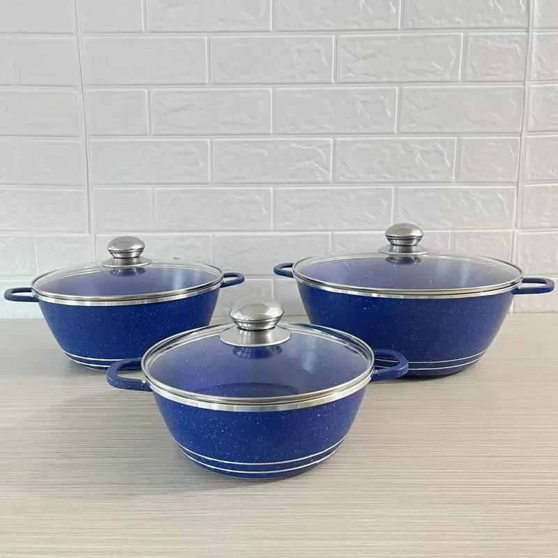 JMZ Cookware Set Granite Cooki - Home Cooking Chef review and price