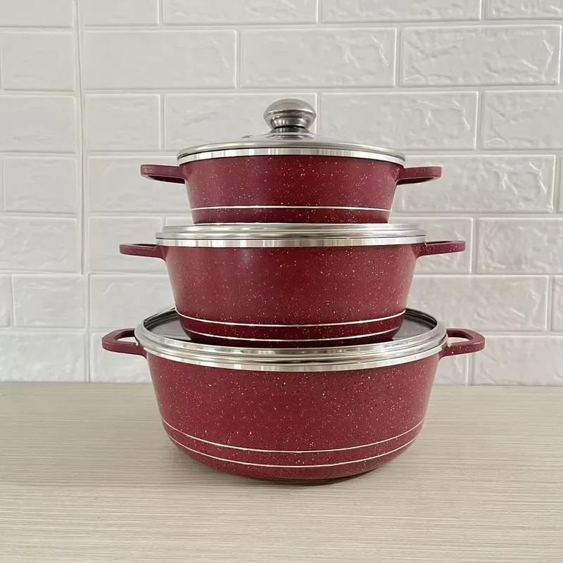 JMZ Cookware Set Granite Cooki - Home Cooking Chef review and price