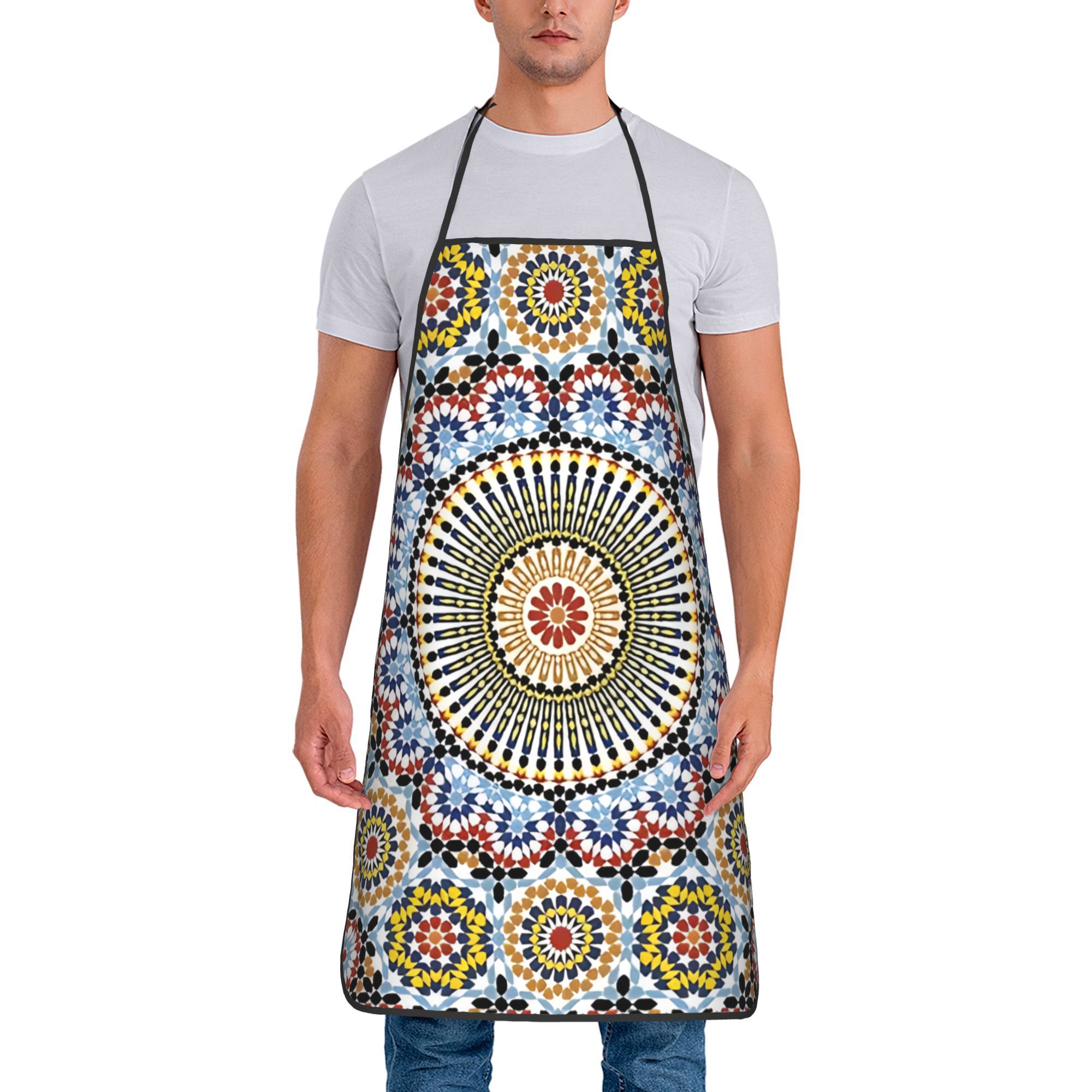 Bohemian Mandala Kitchen Apron - Home Cooking Chef review and price